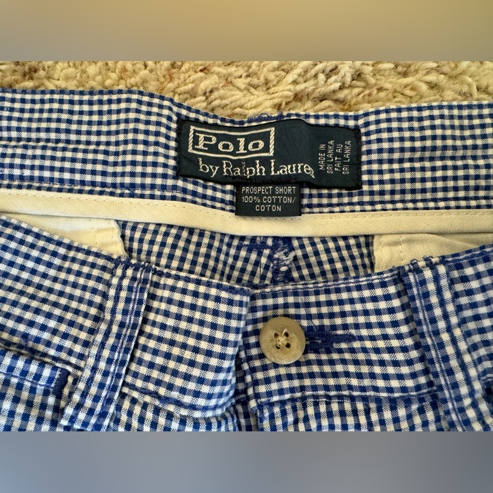 Ralph Lauren Polo seersucker prospect short
